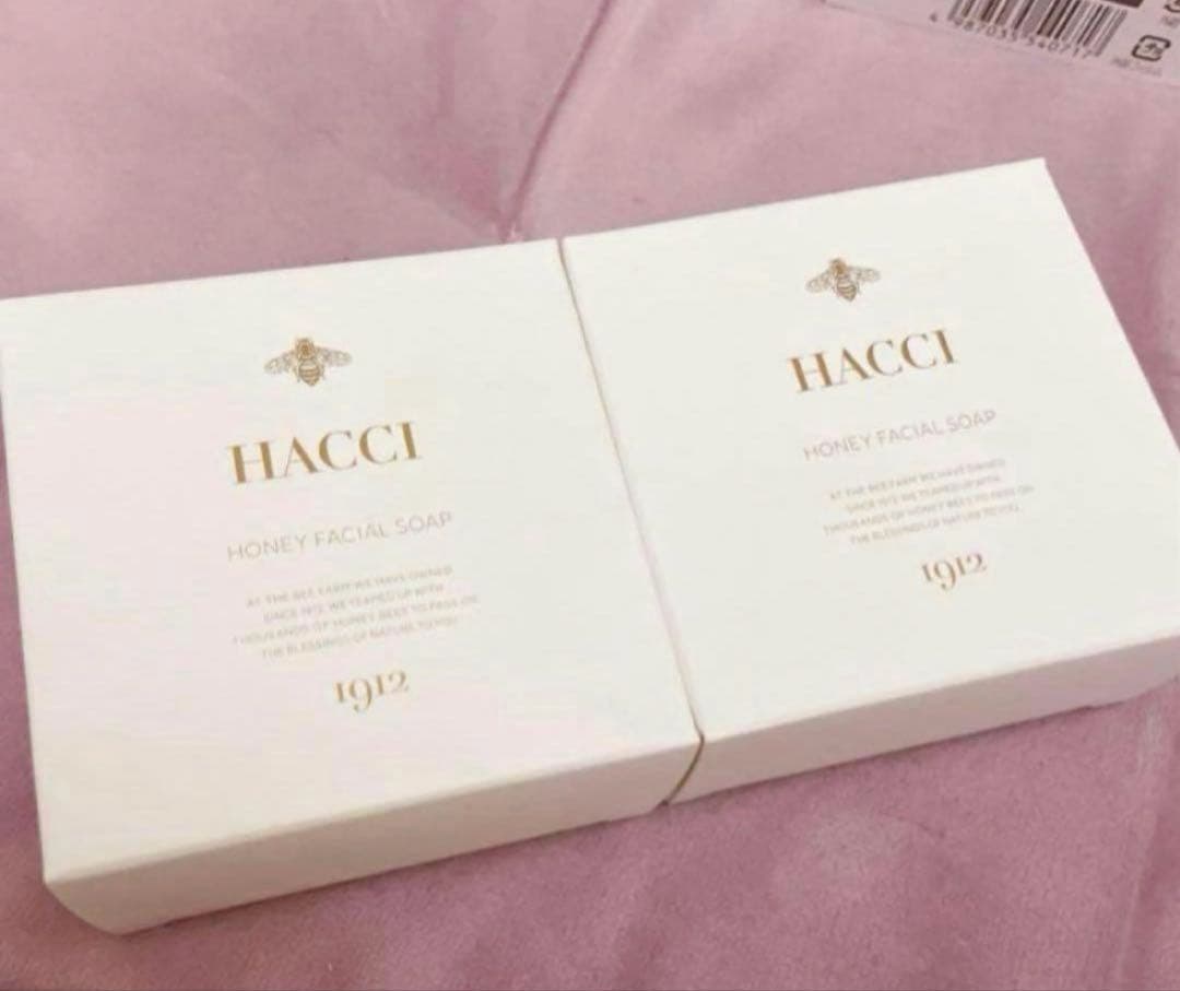 HACCI はちみつ石鹸 120g 2つセット