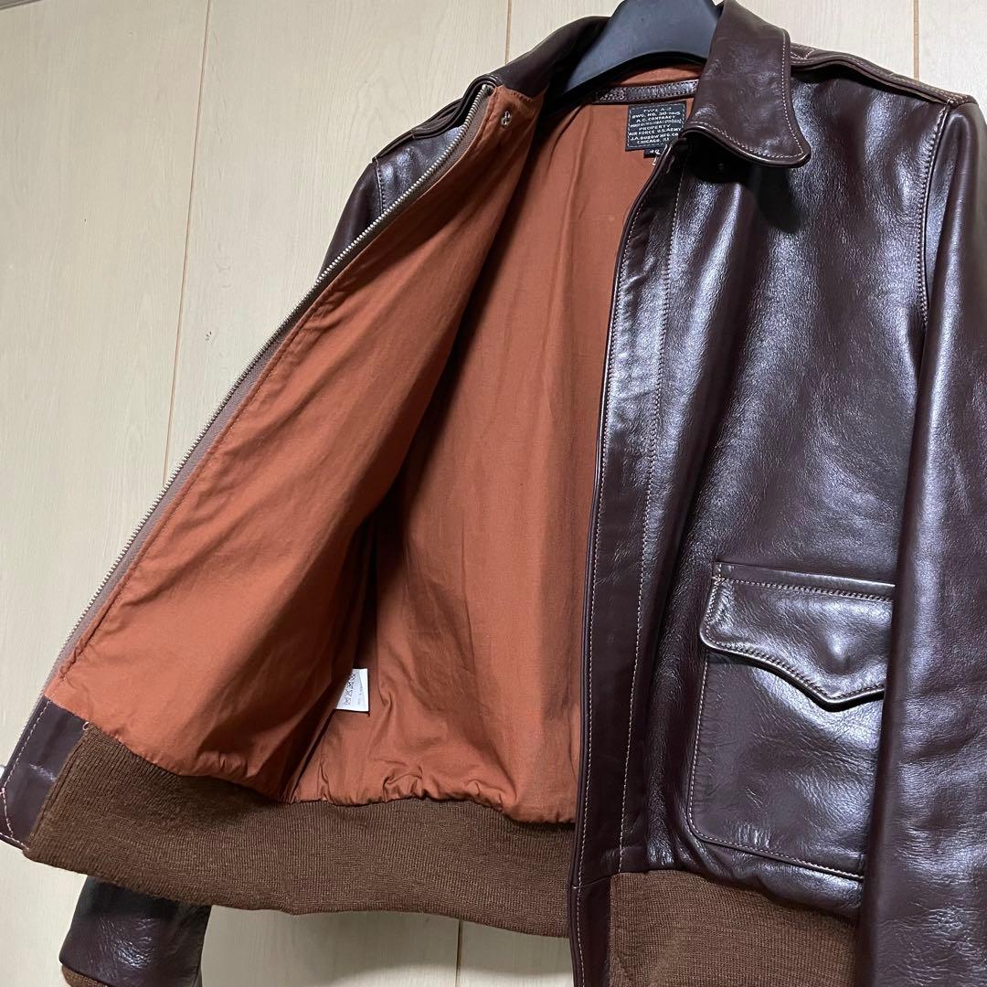 THE FEW A-2フライトジャケット デュボウ　J.A.DUBOW 40