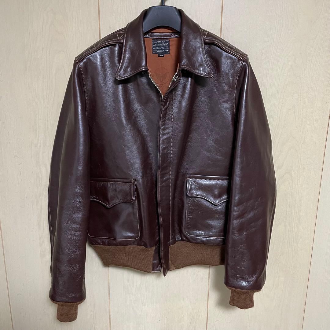 THE FEW A-2フライトジャケット デュボウ　J.A.DUBOW 40