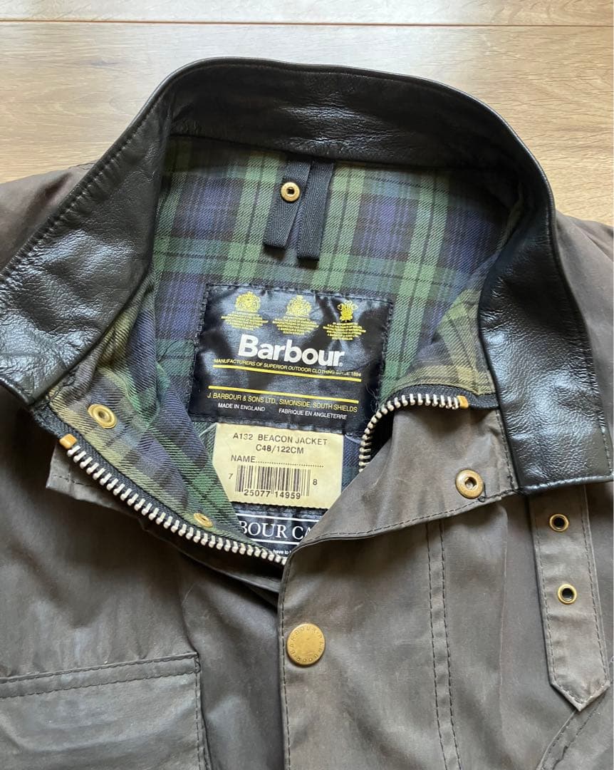barbour 90s beacon jacket イングランド製