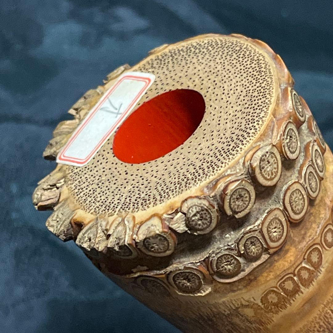 尺八 都山流 一尺六寸管 中継ぎ緩み無し 銀三線 未使用品