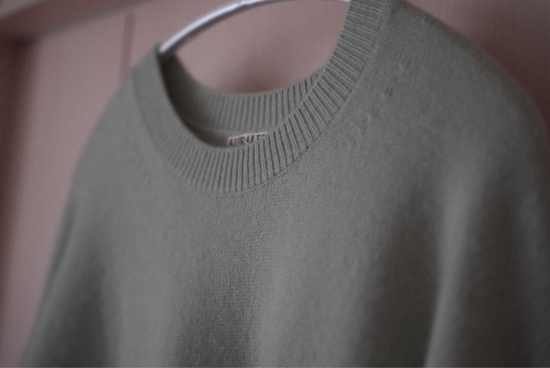 AURALEEオーラリー BABY CASHMERE KNIT 4 ニット