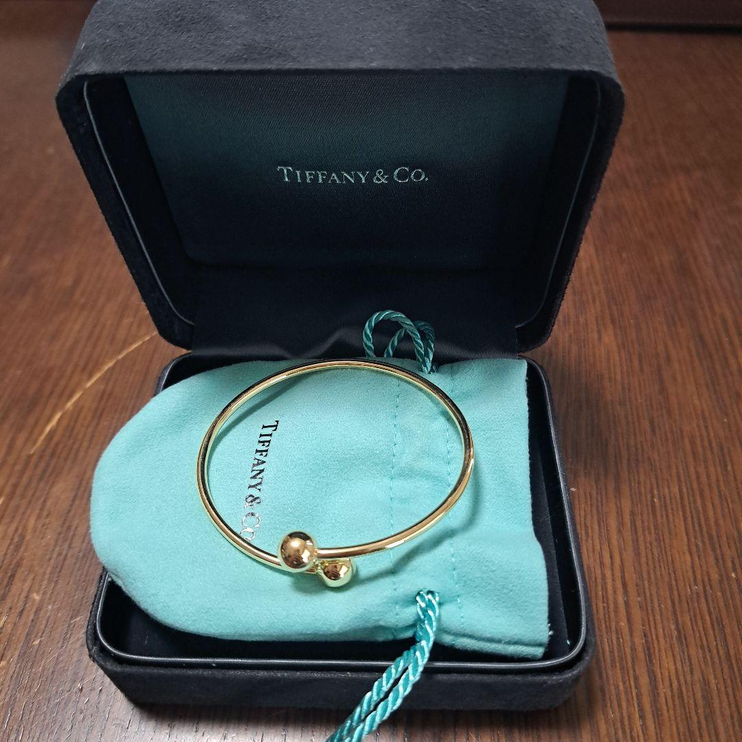Tiffany & Co. ゴールドワイヤ バングル