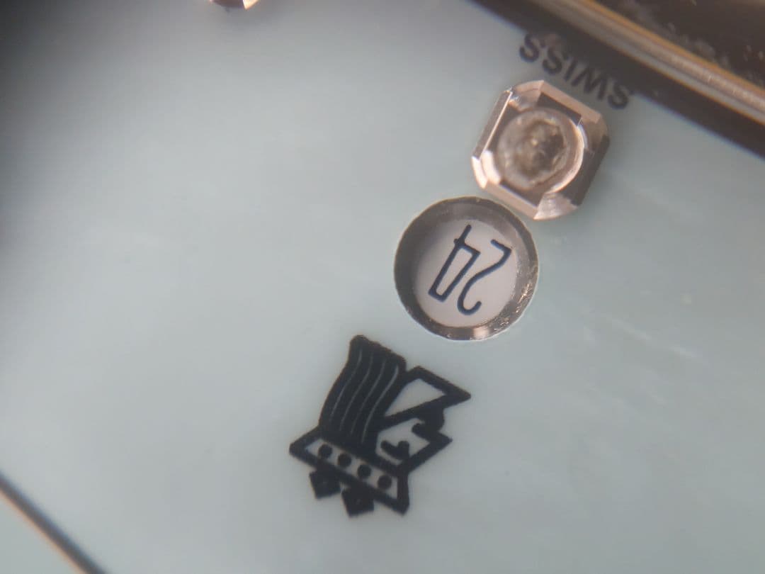 モンテキング　天然翡翠　レディース腕時計　可動品