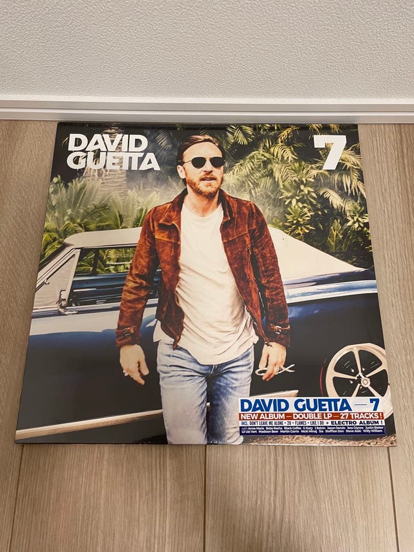 新品未開封　David Guetta 7 デビットゲッタ　LPレコード