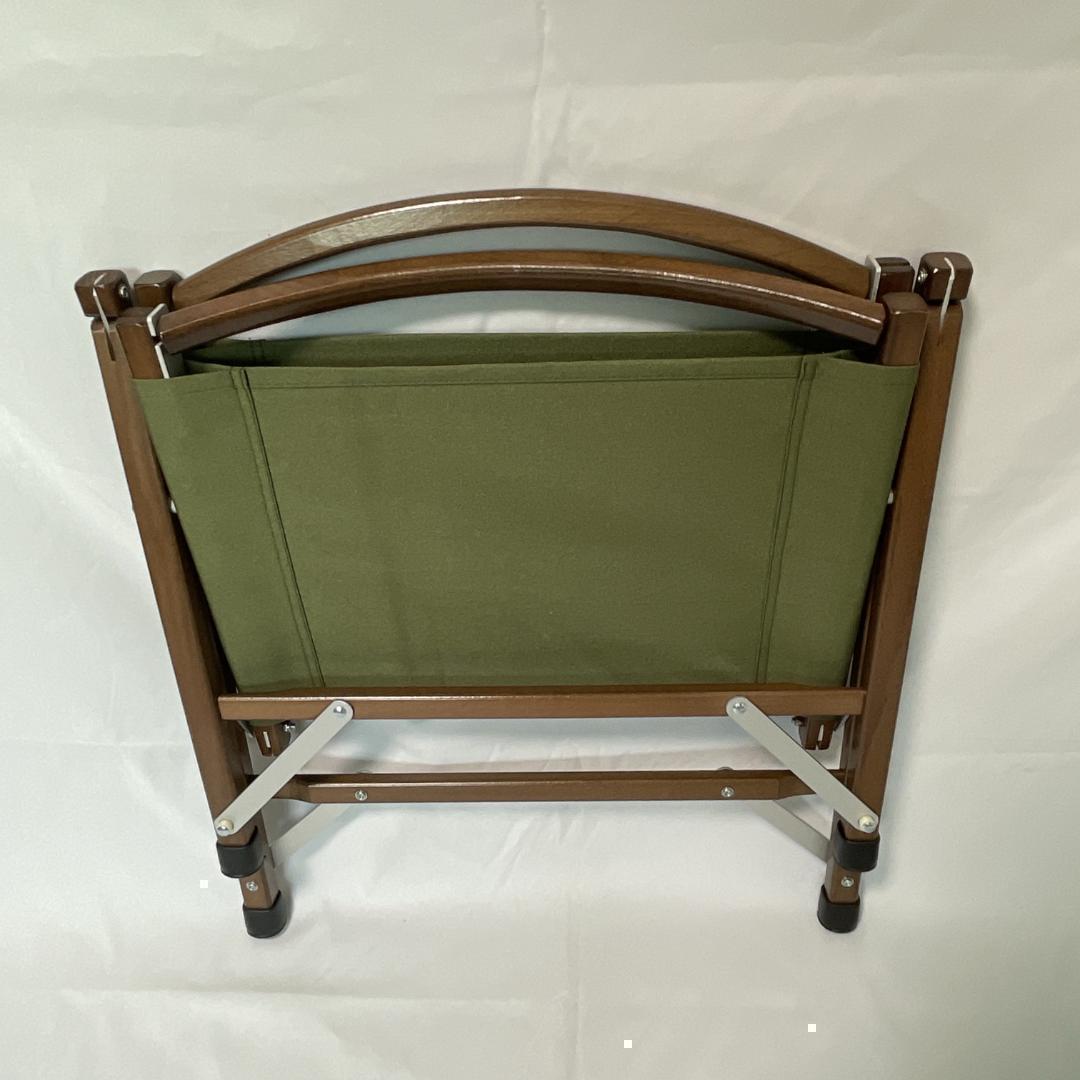 オーク材 カーミットチェア同規格品 ウォールナット カーミット風 グリーン 新品