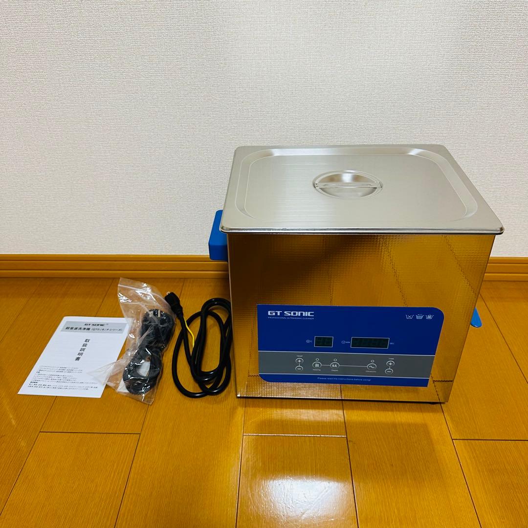 GTSONIC R9 超音波洗浄機 9L 業務用 大型 超音波洗浄器 40kHz