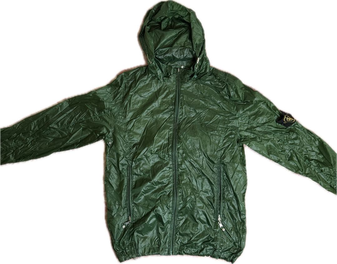 Stone  フード付きナイロンジャケット