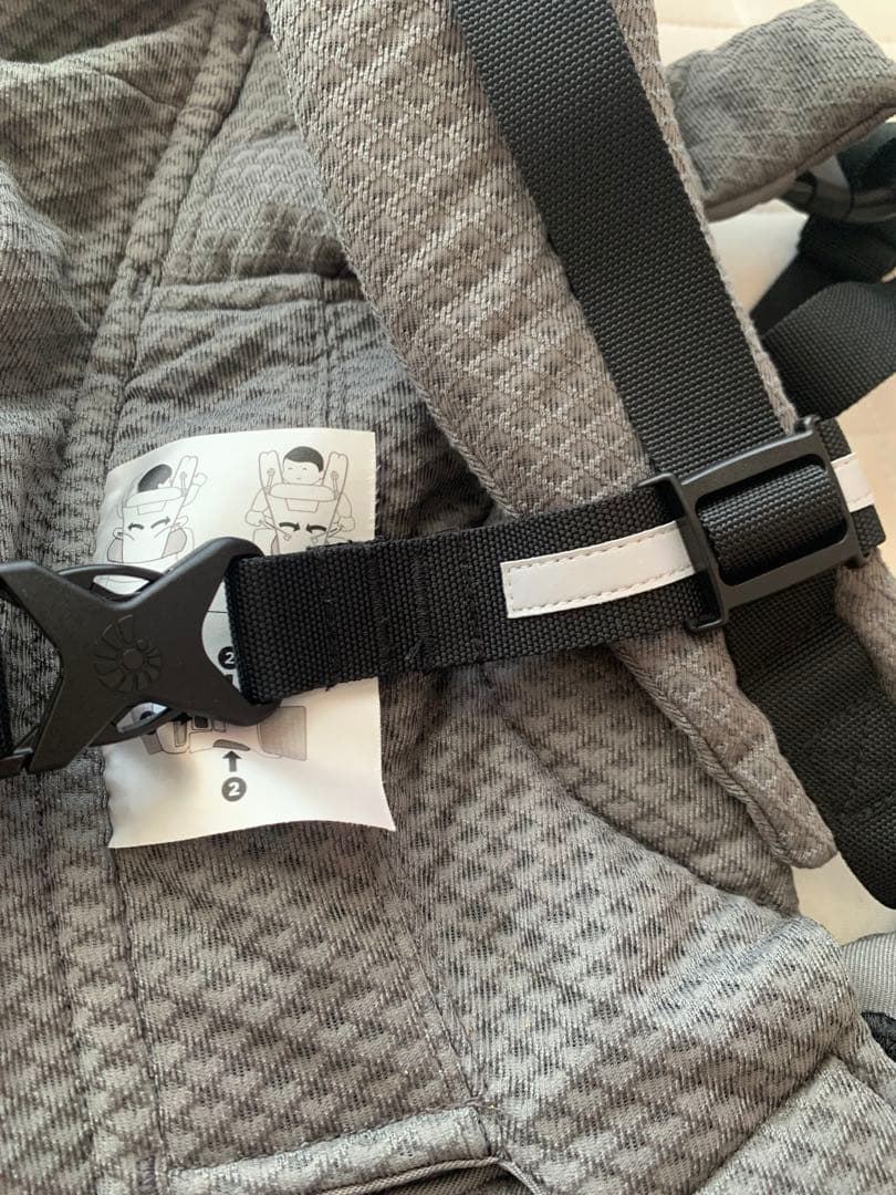 【未使用に近い】エルゴベビー OMNI Breeze グラファイトグレー