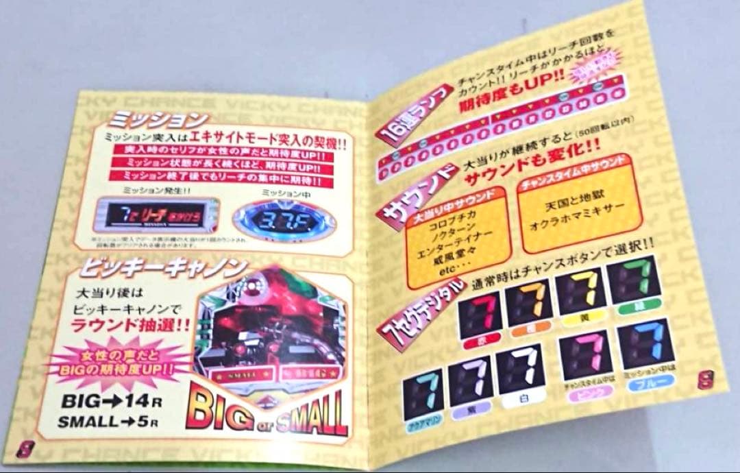 希少　パチンコ機実機　CRビッキーチャンスREV.