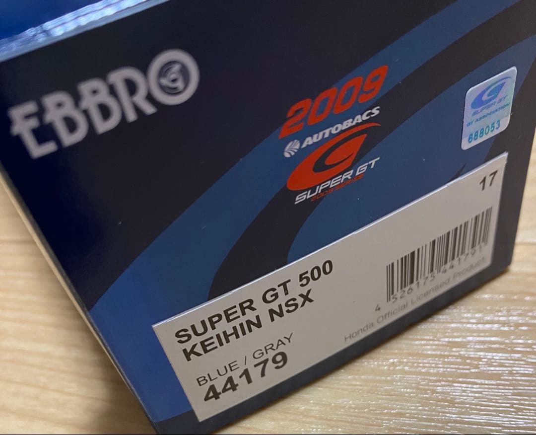 EBBRO エブロSUPER GT 2009 GT500 KEIHIN NSX