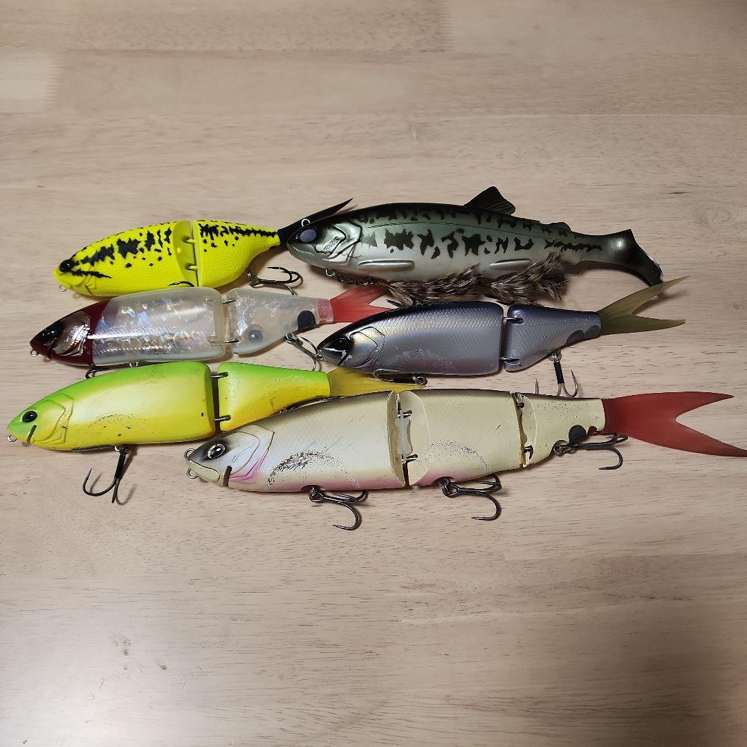 ビッグベイトDRTルアー 6個セット(バラ売り不可)