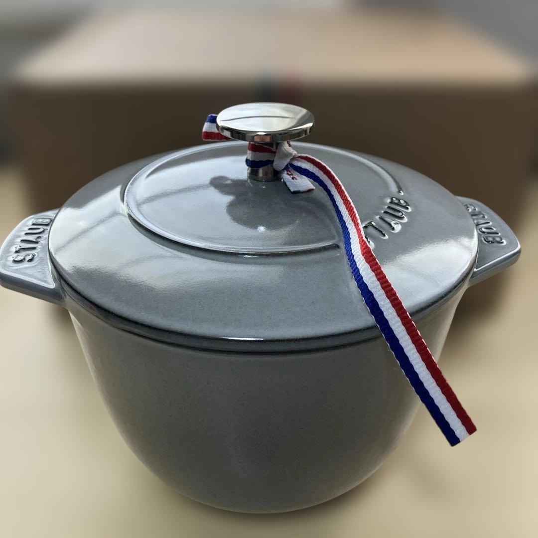 STAUB ストウブ ラ・ココット デ ゴハン グレー M