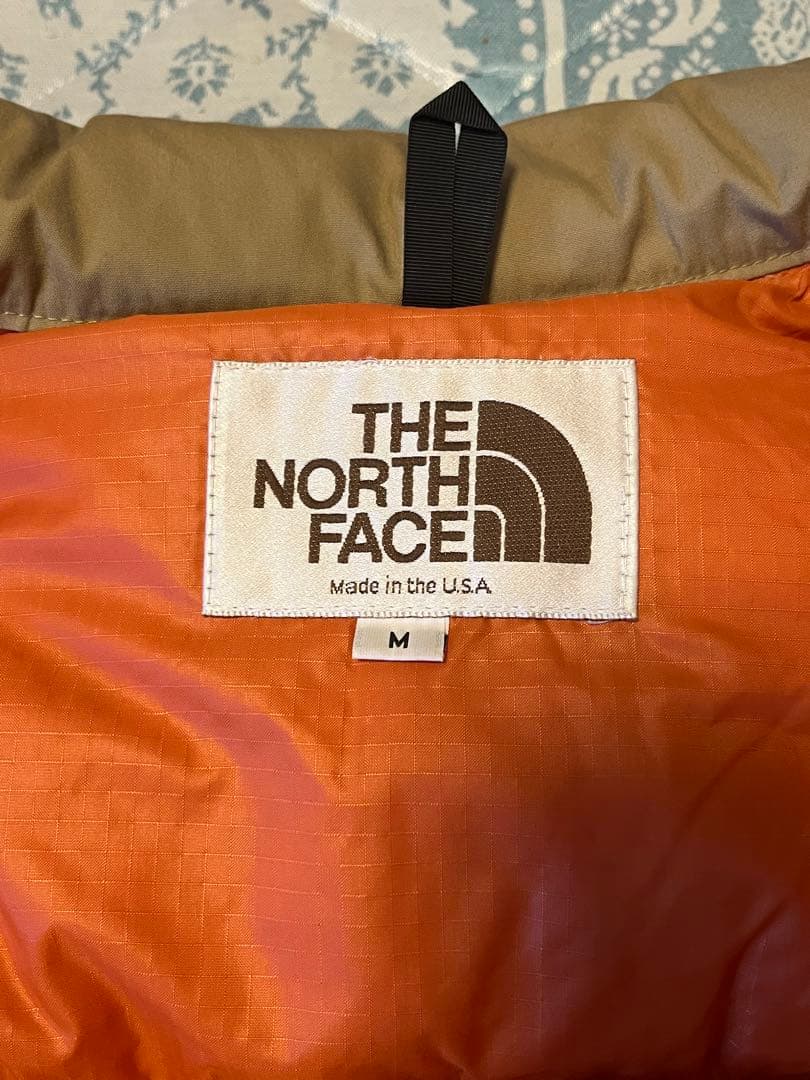 極美品！　ノースフェイス　ダウンベスト　M 茶タグ