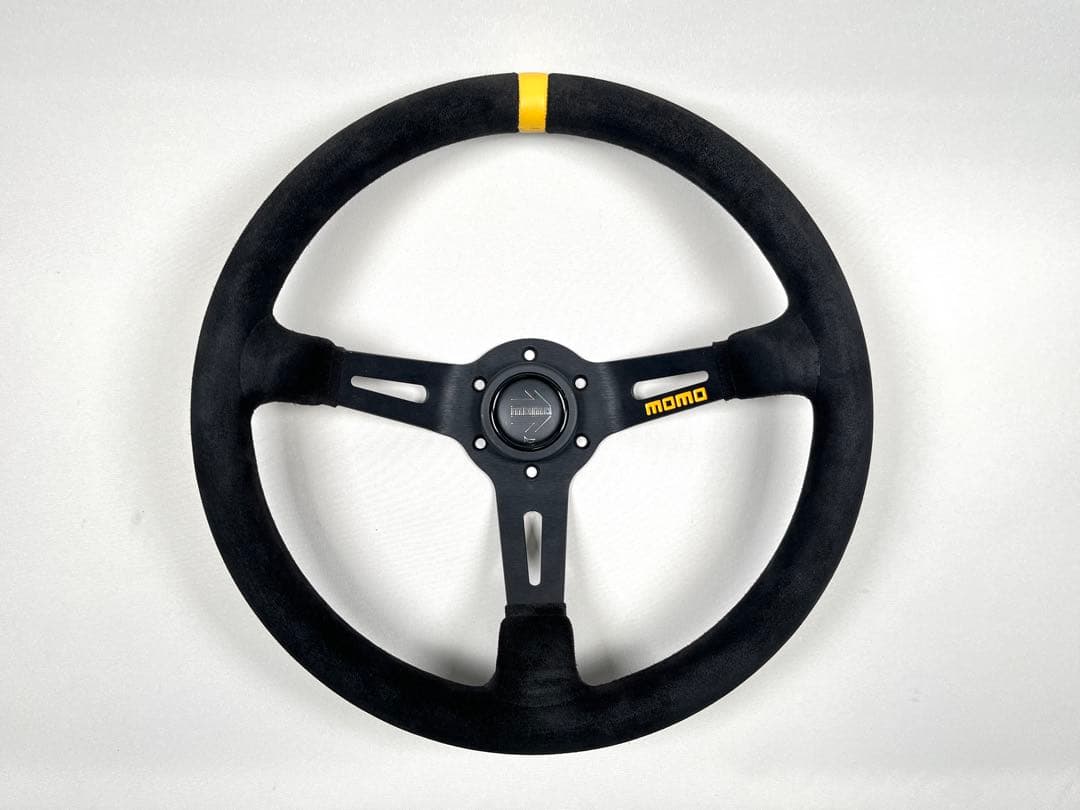 MOMO MOD.08 スエード 350mm M-60 90mmディープ 正規品