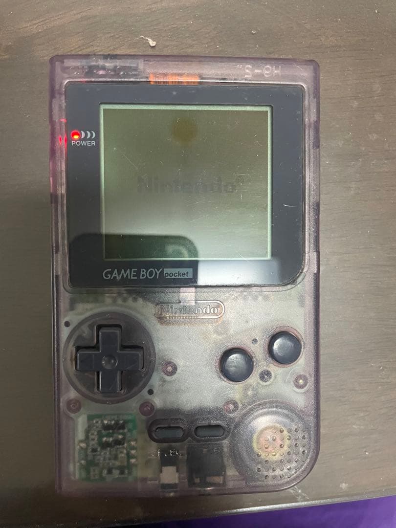 ⭐️箱付き ゲームボーイポケット クリアパープル