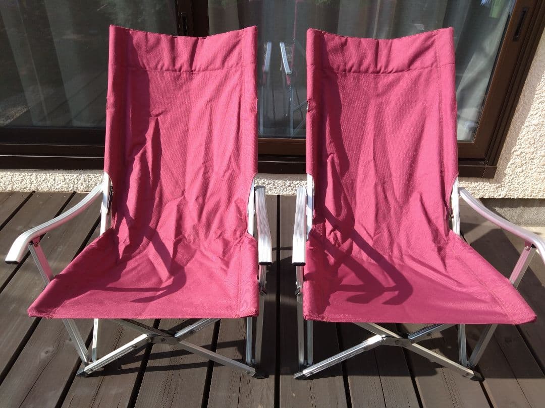 小川キャンパル　OGAWAリラックスアームチェア２脚セット