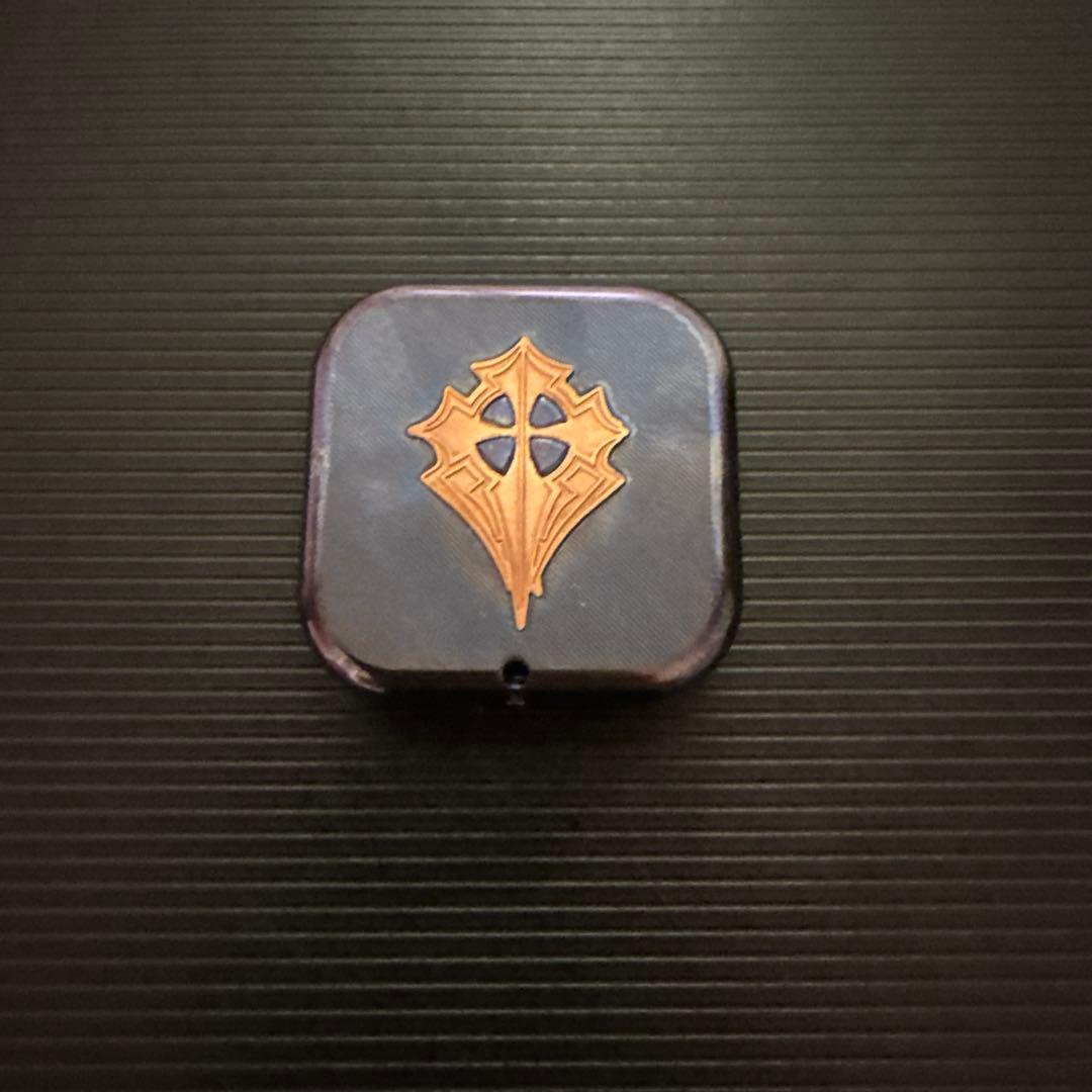 サタンキングリズムスライダー　チタン製　フィジェットトイ EDC