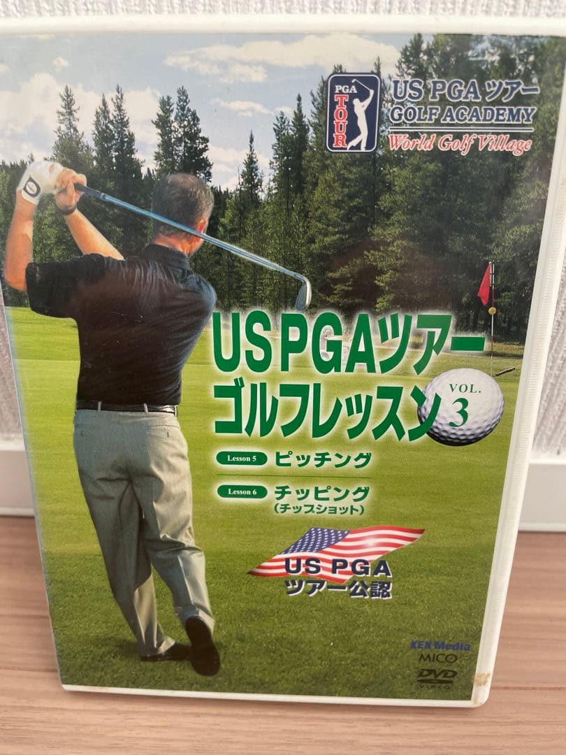 USPGAツアーゴルフレッスンDVD全７巻セット