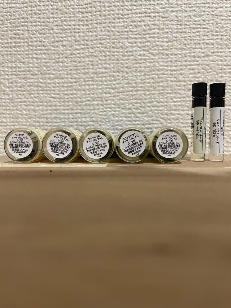 LELABO香水サンプルセット（ユニセックス）