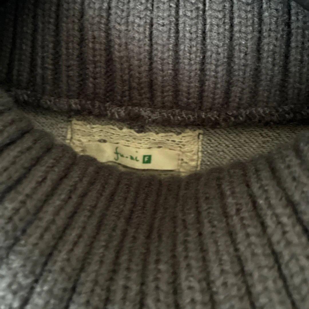 《新品》ドラッグストアーズ　fu-ai ルーズタートルチュニックワンピース