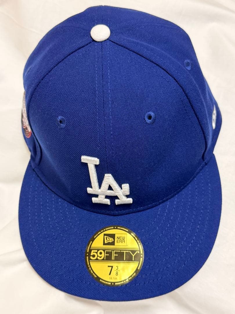 東京シリーズ ロゴ入り キャップ 59FIFTYドジャース 7 3/8 58.7