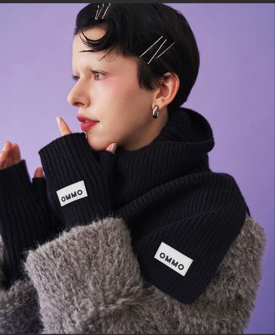 OMMO 完売品CAPE ARM WORMER SET ブラック