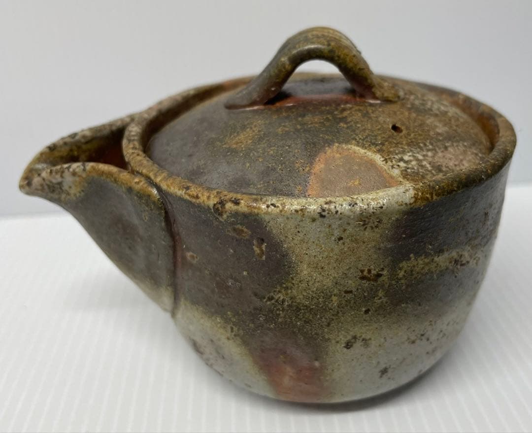 【備前焼/茶器セット】煎茶器　泉　急須　湯呑み　湯冷し　工芸品　和食器