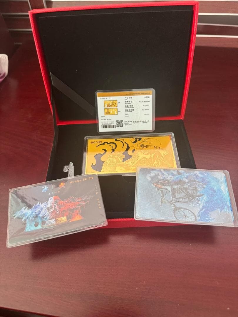 Jimei Palace ワンピース 氷と炎 青キジ & 赤イヌ フィギュア