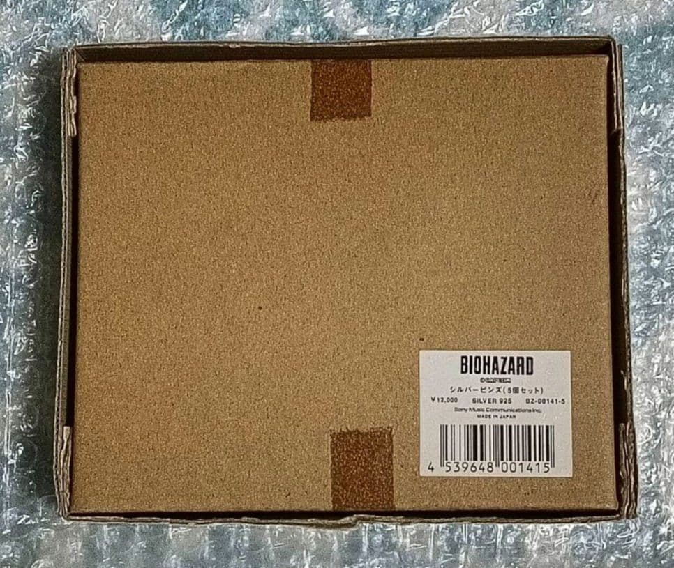 バイオハザード　シルバー925ピンズ5個セット