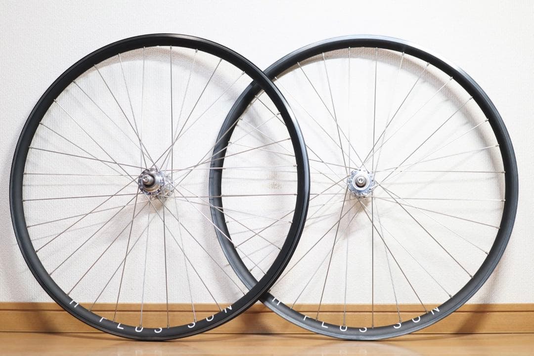 PHILWOOD × H PLUS SON ピスト ホイール セット ブルーラグ