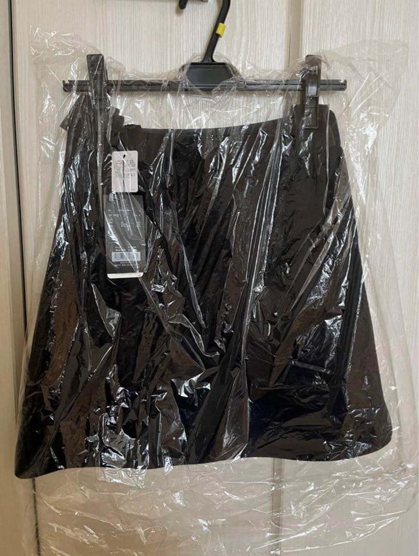 新品タグ付き 名古屋限定アニュアンス ウールダブルクロスミニスカート