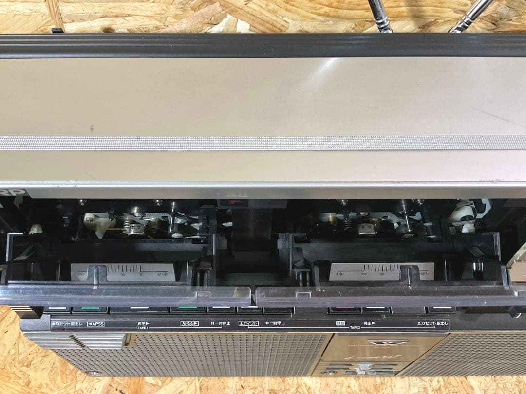 SHARP GF-808 ラジカセ SEARCHER-W