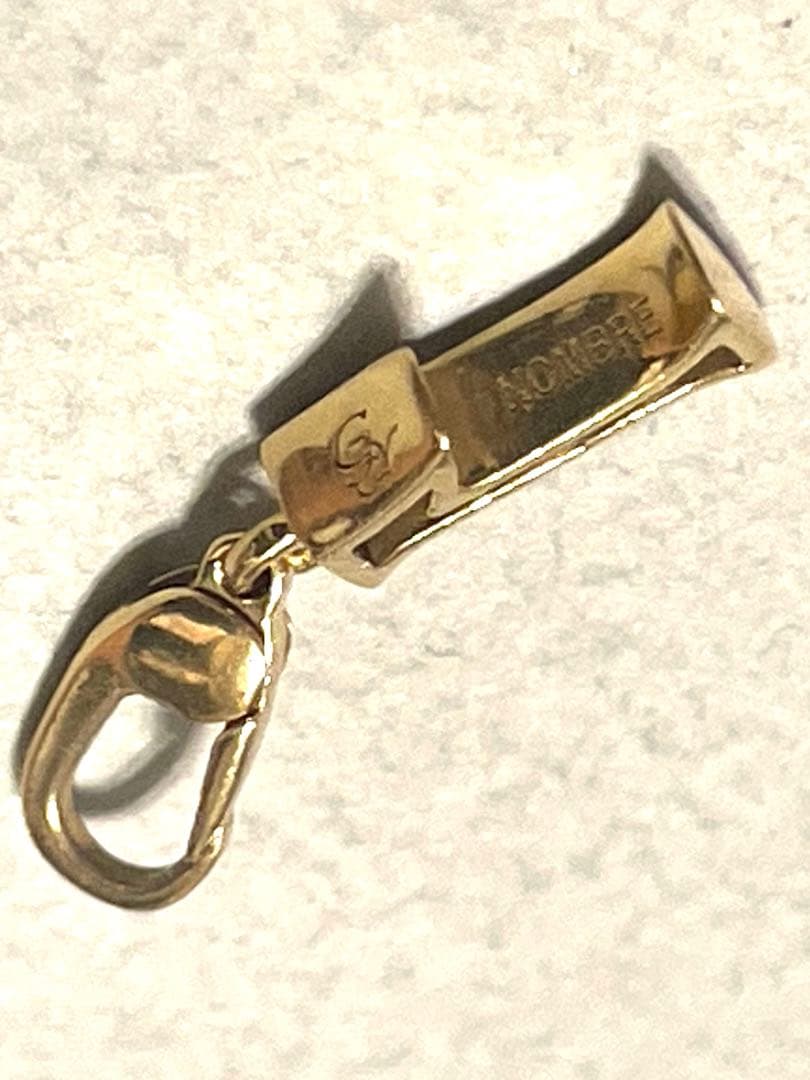 【美品！】定価¥59,400／ゆきざき ノンブルプティ K18ナンバーチャーム