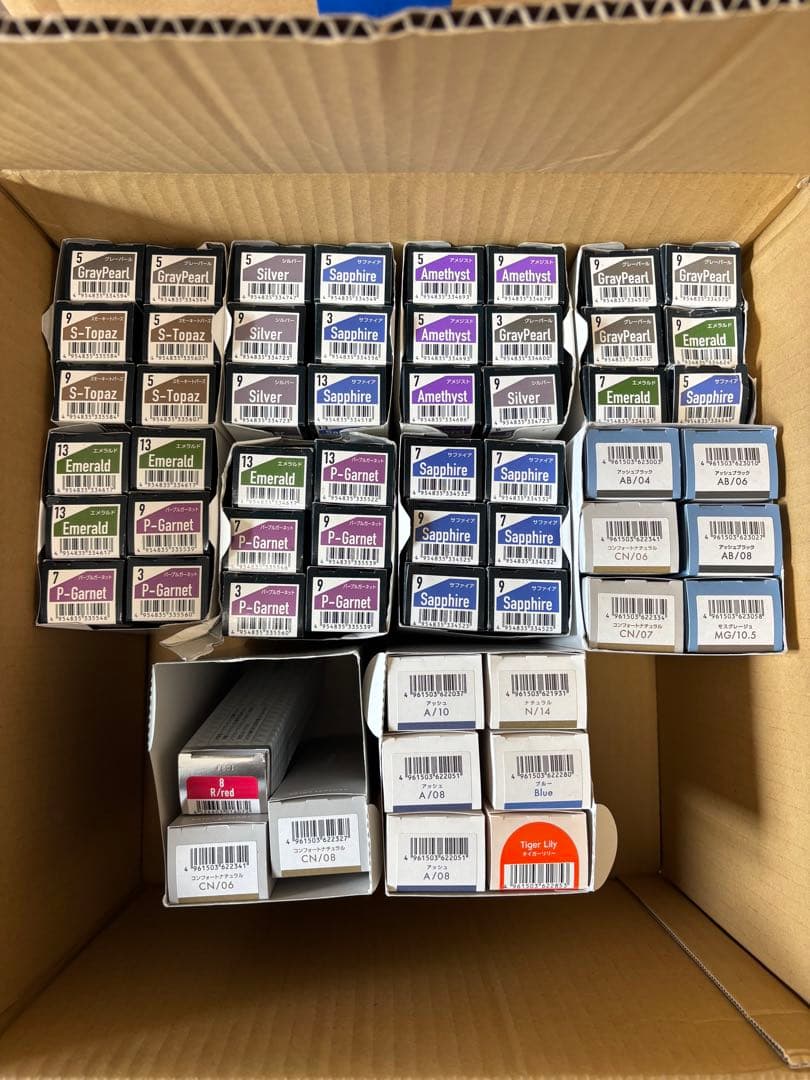 カラー剤まとめ売り57本　1本150円以下