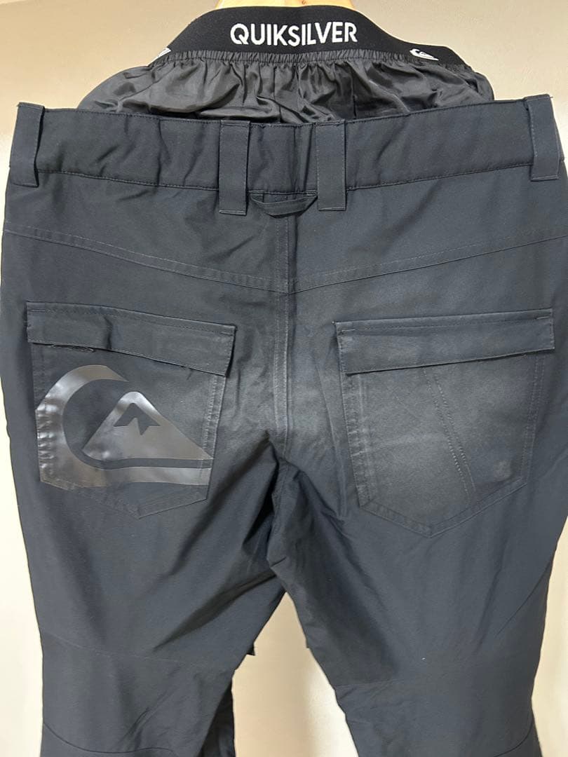 QUICKSILVER スノーボードパンツ ブラック