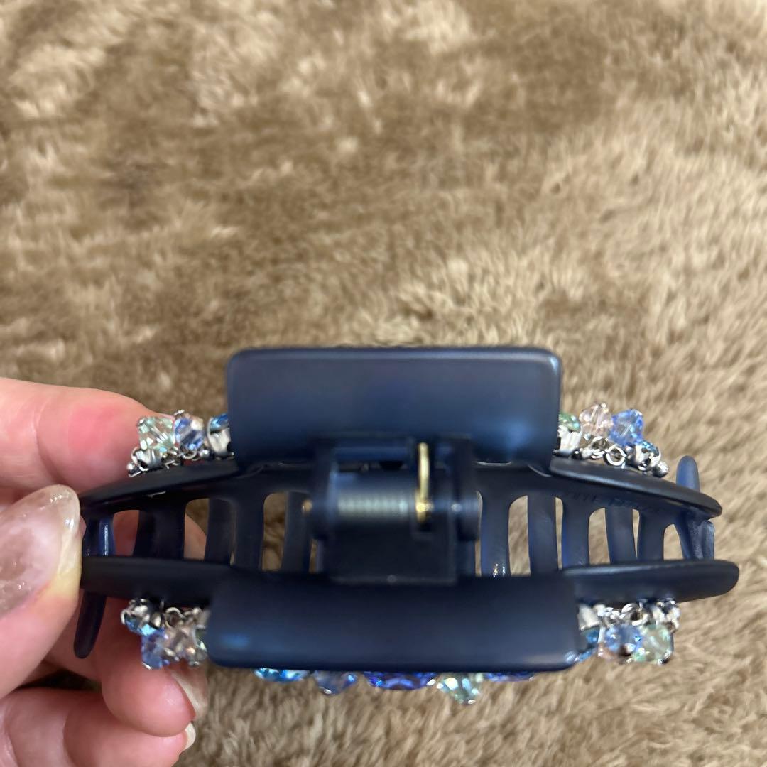 美品　Complex Biz コンプレックス ビズ バンスクリップ（サファイア）