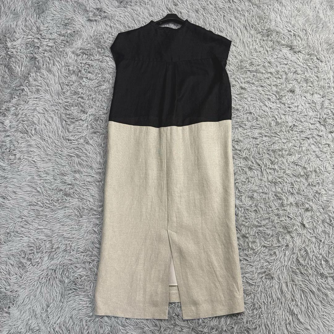 美品✨24SS ハウスオブロータス イソザイツカイワンピース リネン スキッパー