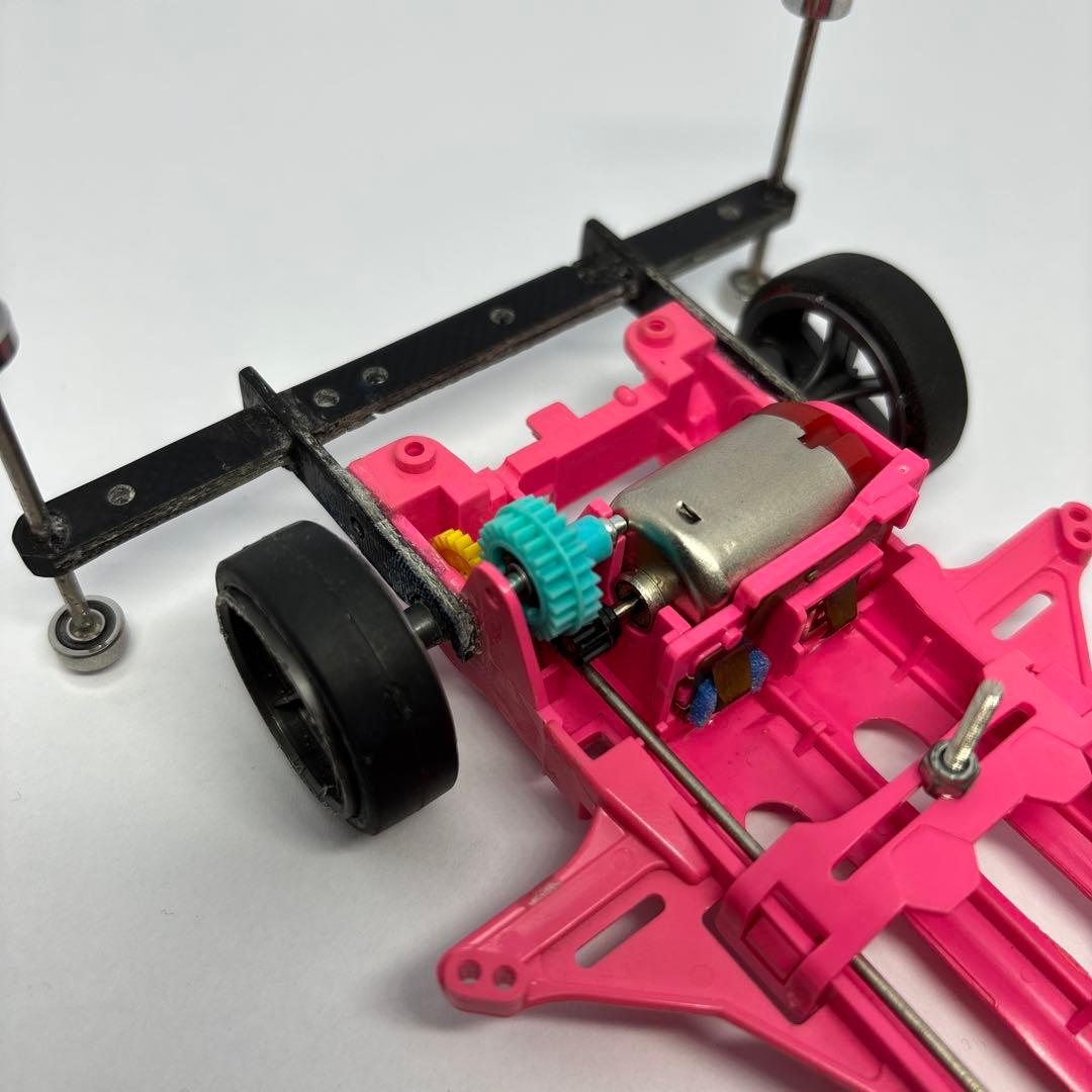 即購入可 ミニ四駆 VSシャーシ 井桁 フラットマシン 完成済