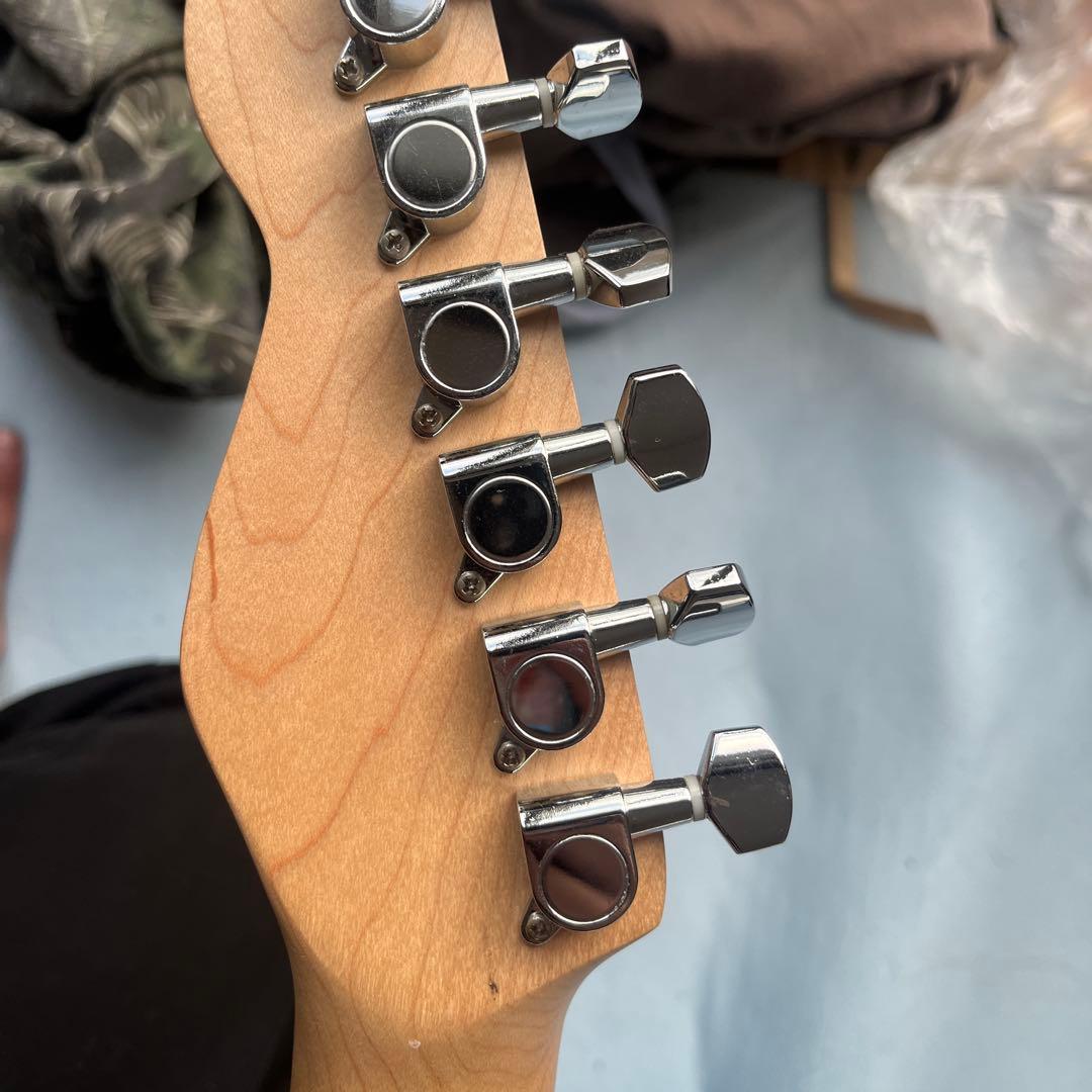 SELDER ブラック エレキギター ストラトタイプ