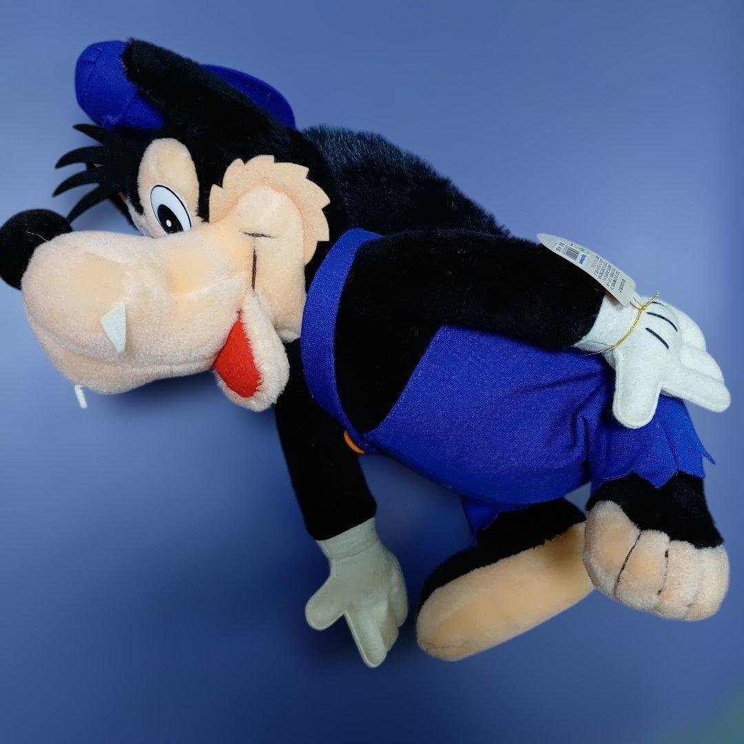 東京ディズニーランド　ビッグバッドウルフ　ぬいぐるみ　昭和レトロ