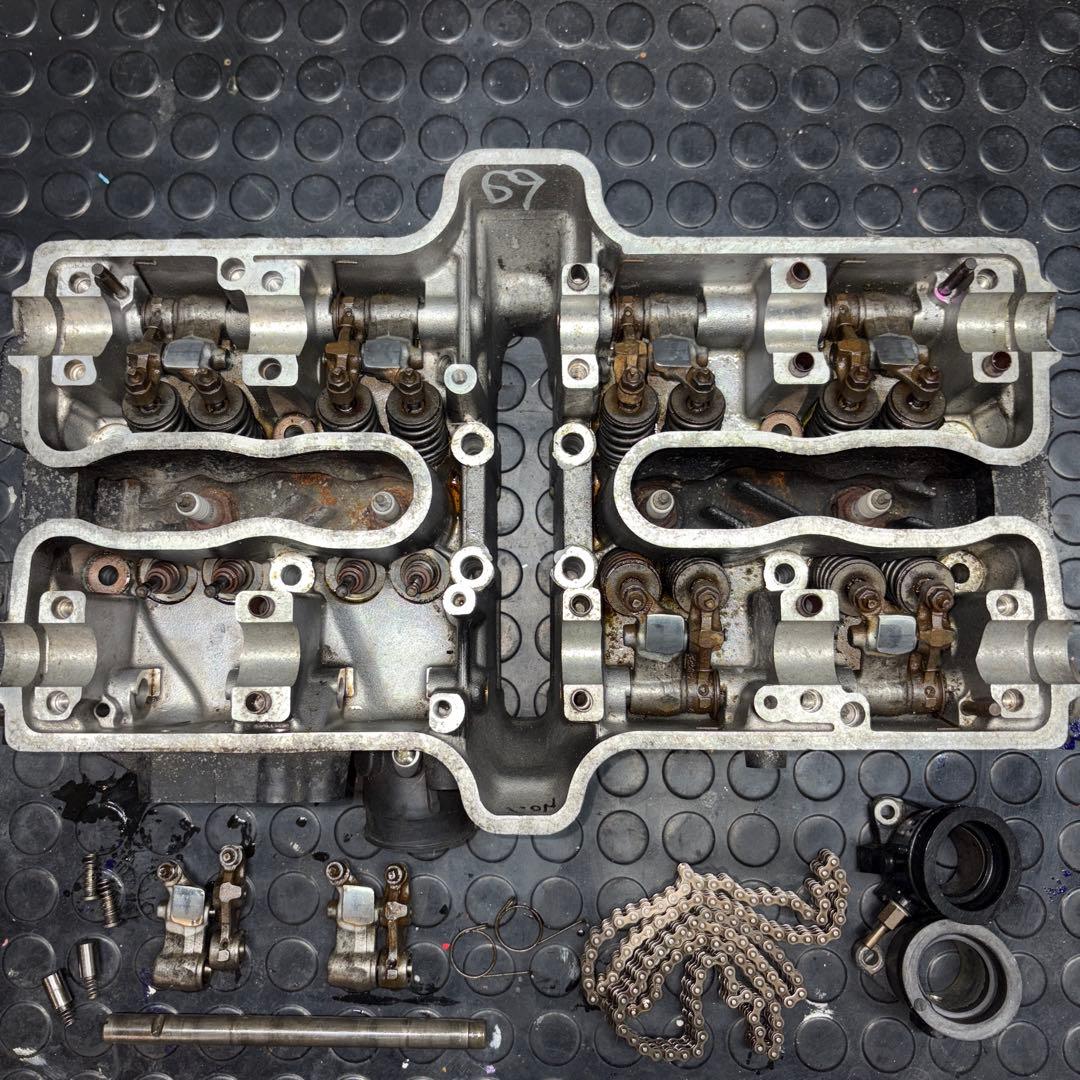 cbr400f CBR400F シリンダーヘッド