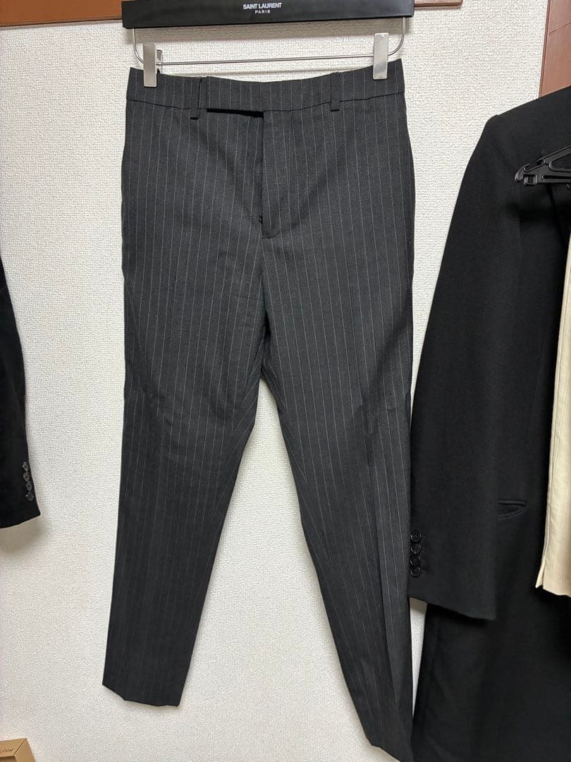 セリーヌ　エディ期　21ss クラシカルストライプスラックス　44