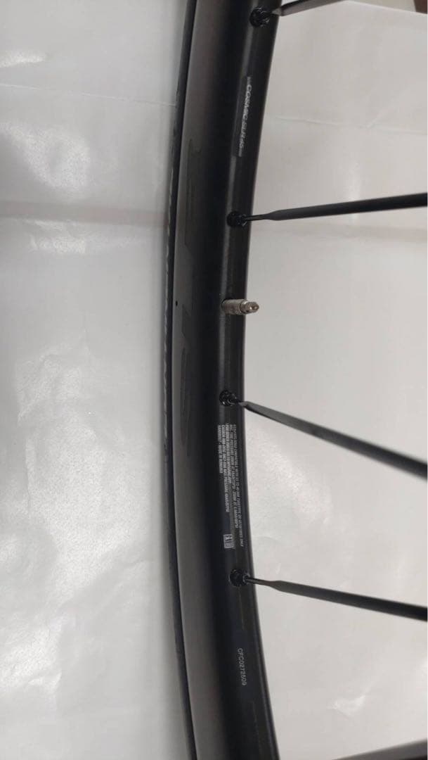 走行少美品_MAVIC COSMIC-SLR45-DISC マビックコスミック