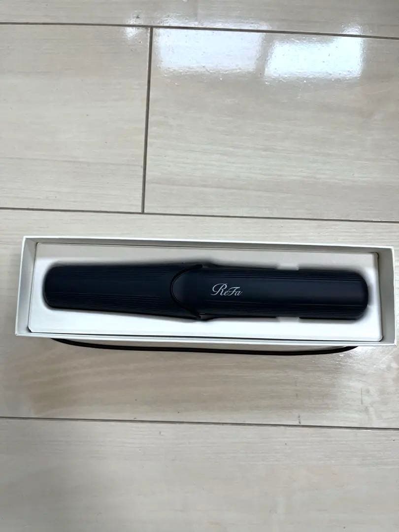 美品　ReFa フィンガーアイロン ブラック