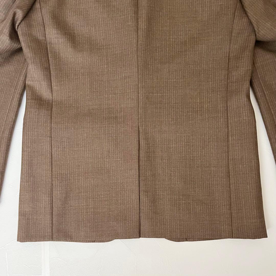 【美品】 AURALEE テーラードジャケット ウール ブラウン