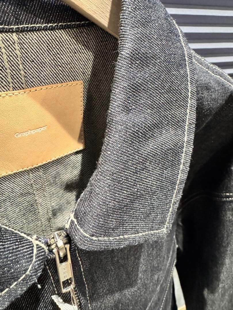 【新品】Graphpaper デニムジップジャケット サイズ0 新品タグ付