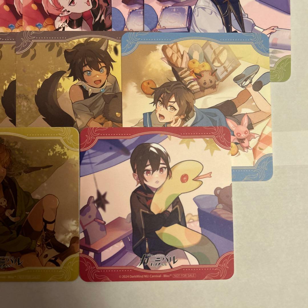 NU:カーニバル ぬカニ GiGO コースター 24枚 10種類