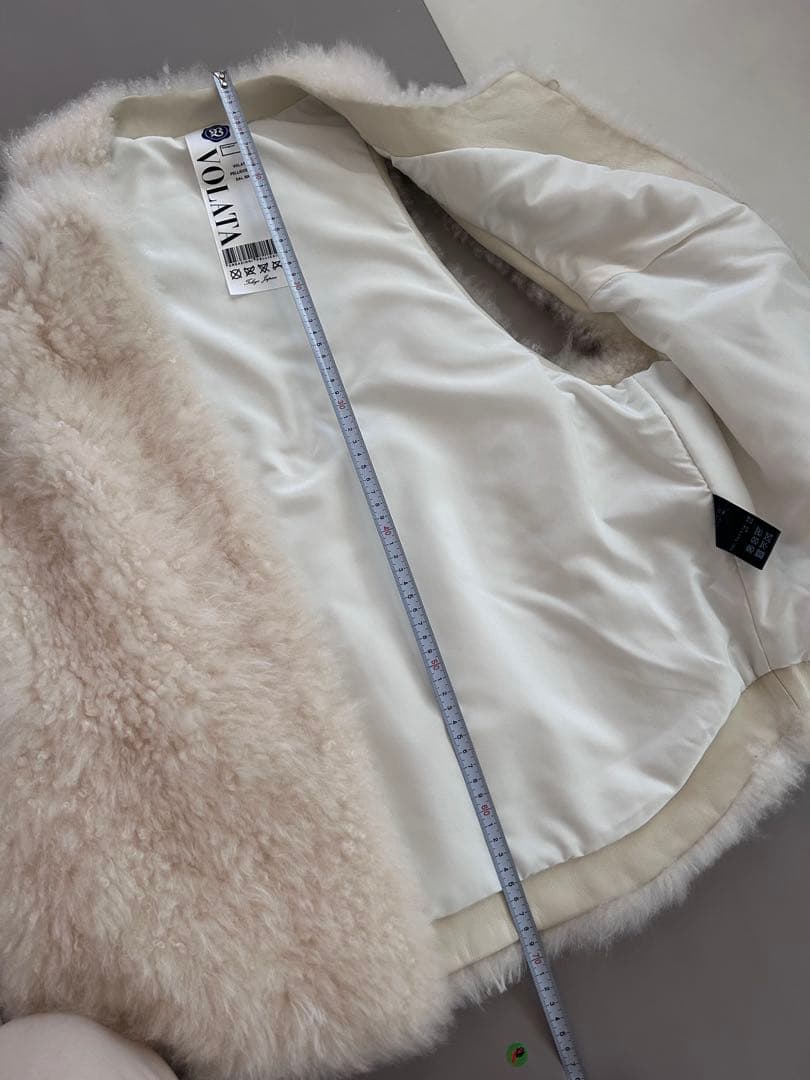 VOLATA 山羊のファーベスト　ジレ