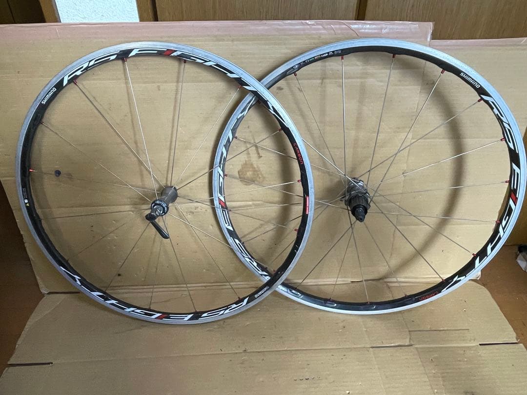 カーボン！　シマノWH-RS80 前後セット